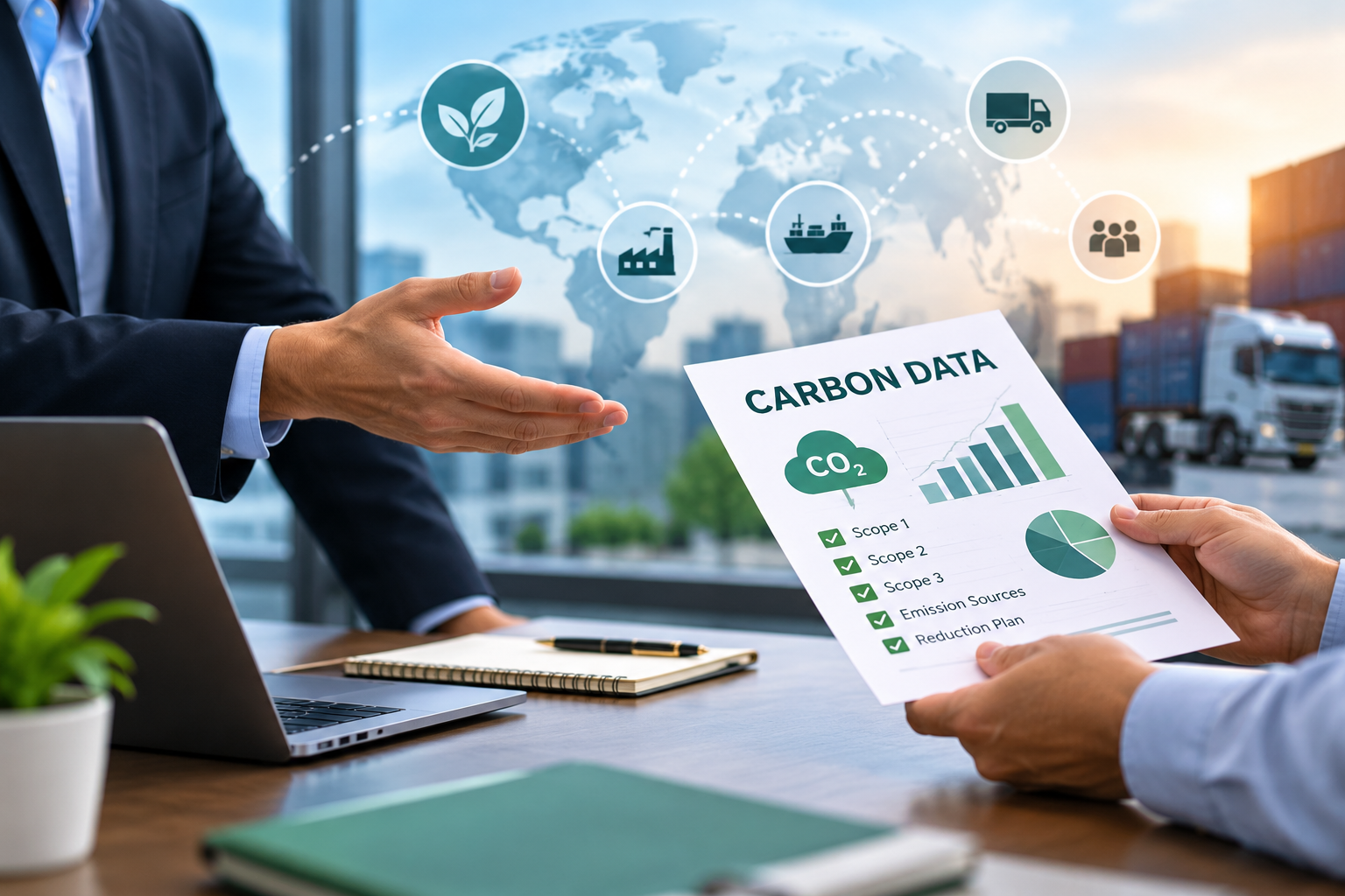 carbon data supply chain consultation